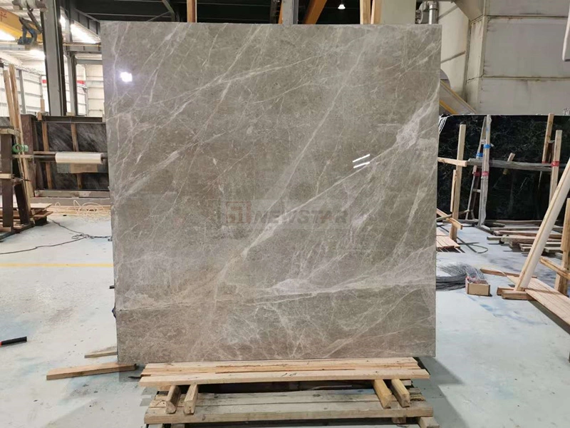 Premium Quality Marble Floor Porcelain Slabs for Interior Wall China Factory Price Grey Marble Polished Decoration